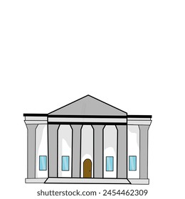Bank bulding vector architecture simple