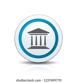 Bank button illustration