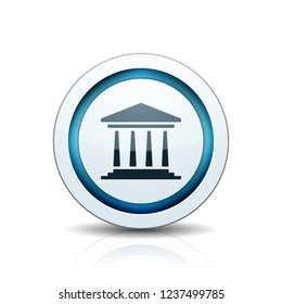 Bank button illustration