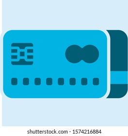 bank card credit or debit shopping vector illustration