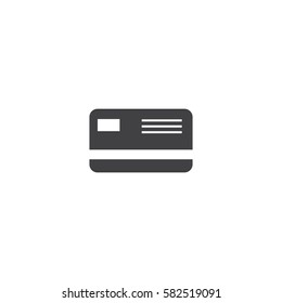 bank card icon. sign design