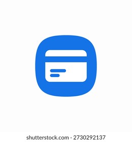 bank card icon sign vector