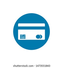 Bank card icon vector in trendy flat style isolated on background, for your web site design, app, logo, UI. Vector illustration, EPS10.