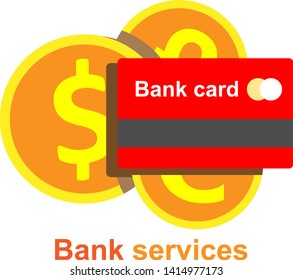 Bank Card, Payment Method, Cashflow Forecast, Banking Services, Deposit And Withdraw, Easy Loan, Cashback Icon, Saving Money, Financial Solution, Credit Score, Dollar Coin, Cash Flow Statement Vector