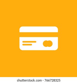 Bank Card Vector icon 
