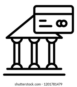 Bank card for wireless transactions 