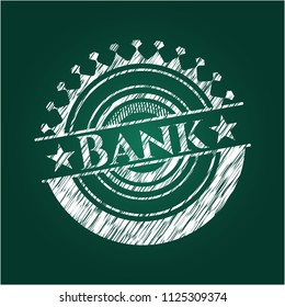 Bank chalk emblem