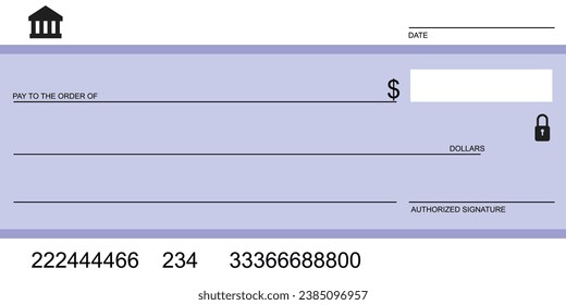 cheque bancario, cheque en blanco, cheque, banco, cheque