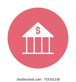  bank circle icon