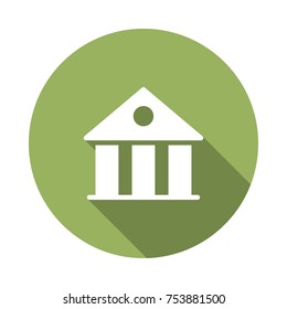  bank circle icon