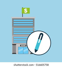bank concept service financial vector illustration eps 10