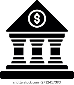 Diseño de icono de Vector creativo bancario