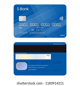 Bank credit card