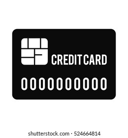 Bank credit card icon vector illustration graphic design