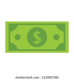 bank dollar vector flat design isolated