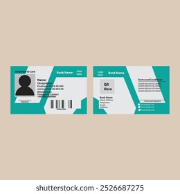 Bank Employee ID Card Template. For your Staff