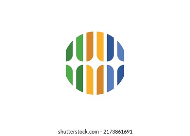 Vector de logotipos bancarios y financieros