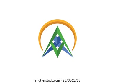 Vector de logotipos bancarios y financieros