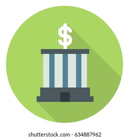 bank flat icon