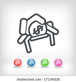Bank icon
