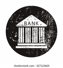 Bank icon. 