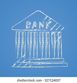 Bank icon. 