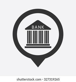 Bank icon. 