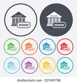 Bank icon.