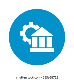 Bank icon. 