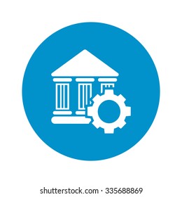Bank icon. 