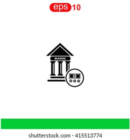 Bank icon.