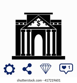Bank icon.