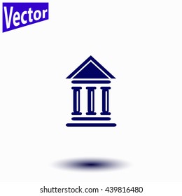 Bank icon.