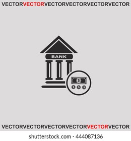 Bank icon.