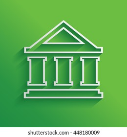 Bank icon.