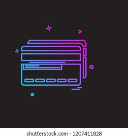 Bank icon design vector 
