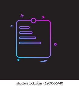 Bank icon design vector 
