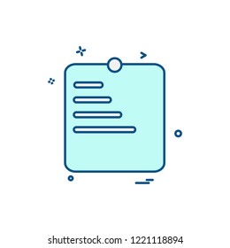 Bank icon design vector 