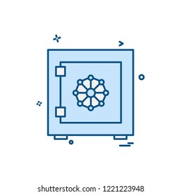 Bank icon design vector 