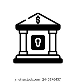 Bank icon design vector stock