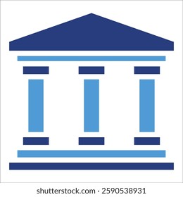 Bank Icon Element For Design