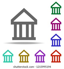 Bank icon. Elements of web in multi color style icons. Simple icon for websites, web design, mobile app, info graphics