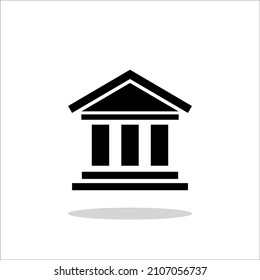 Bank Icon, EPS 10 format.