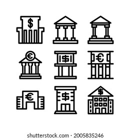 bank icon or logo isolated sign symbol vector illustration - Collection of high quality black style vector icons
