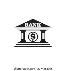 plantilla de diseño de vector de logotipo de icono bancario