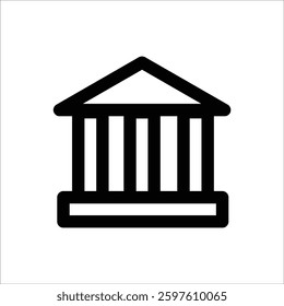 A bank icon representing financial services available around hotels.