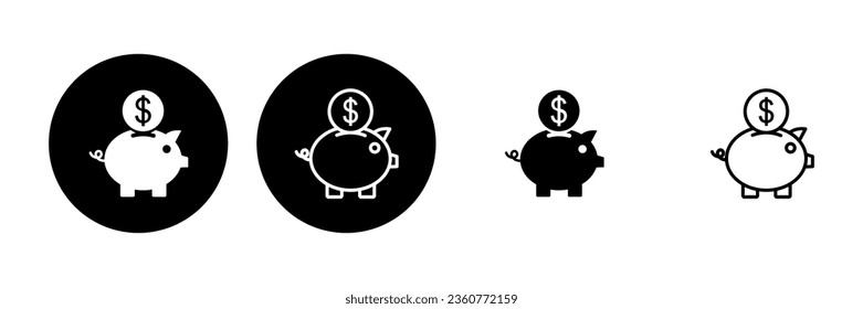 Juego de iconos de banco. icono del vector de banco, museo, universidad