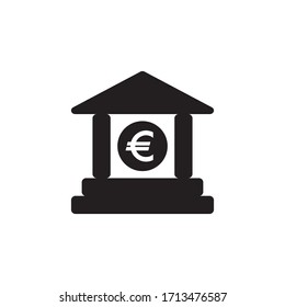 Icono Bancario En El Vector De Diseño A La Vez Eps 10