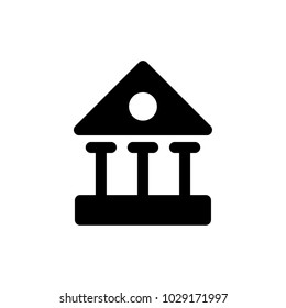 bank icon vector