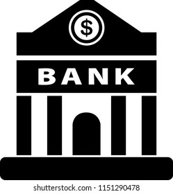 Bank Icon Vector